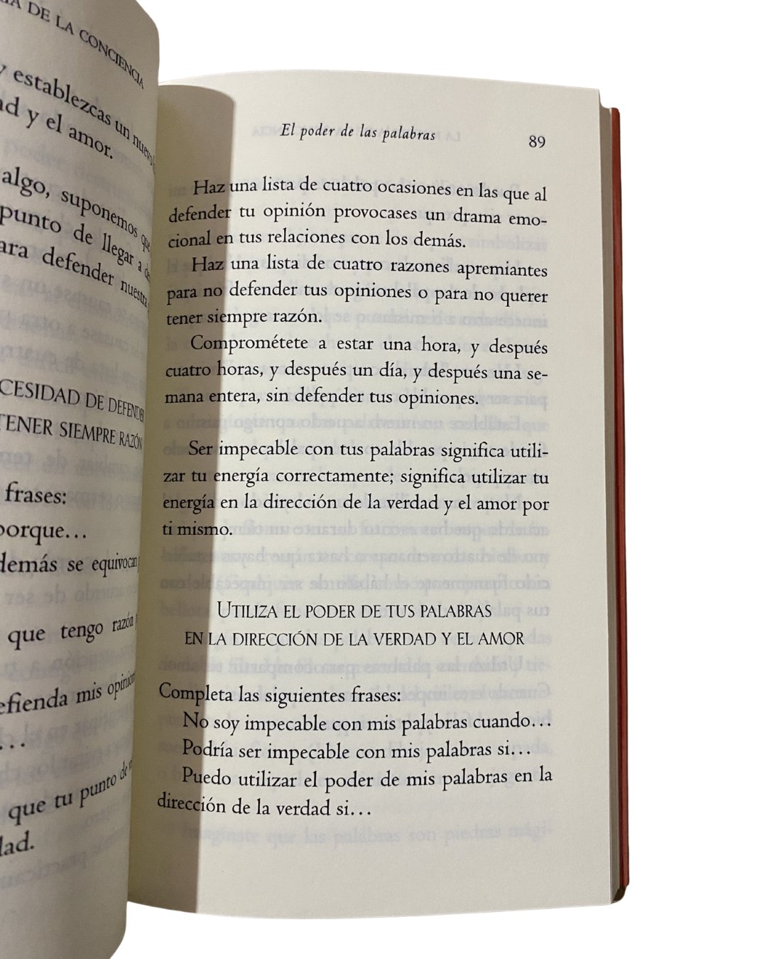 Cuaderno de trabajo de los cuatro acuerdos - Dr. Miguel Ruiz