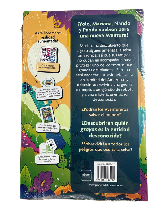 Yolo aventuras el misterio del amazonas.