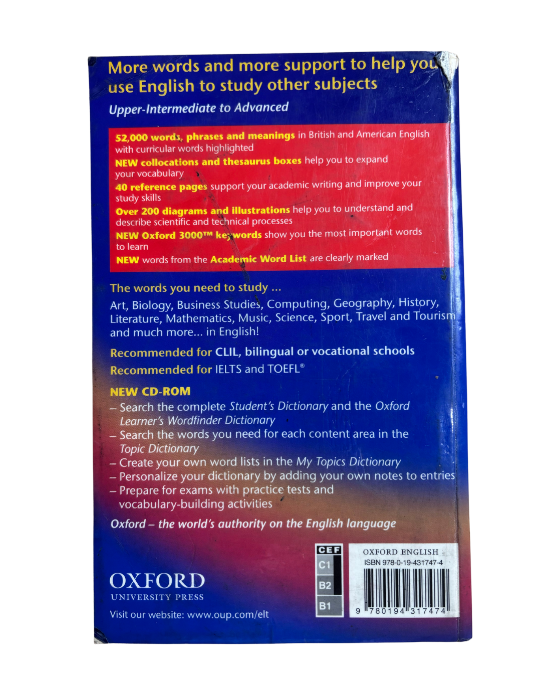 Oxford Student's Dictionary