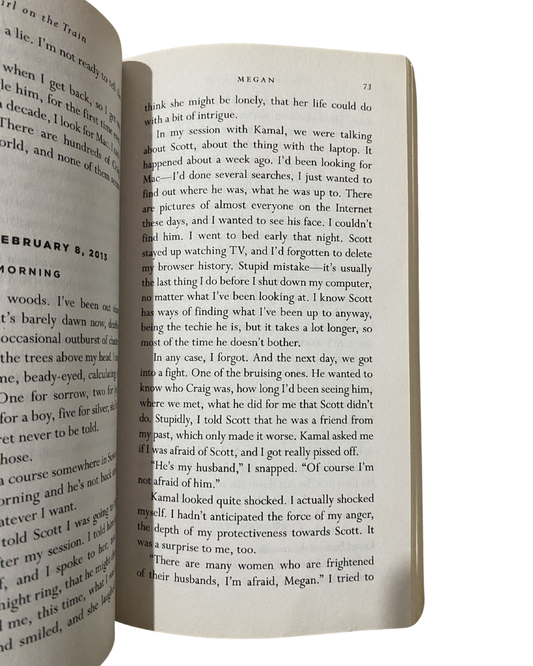 The Girl on the Train – Paula Hawkins