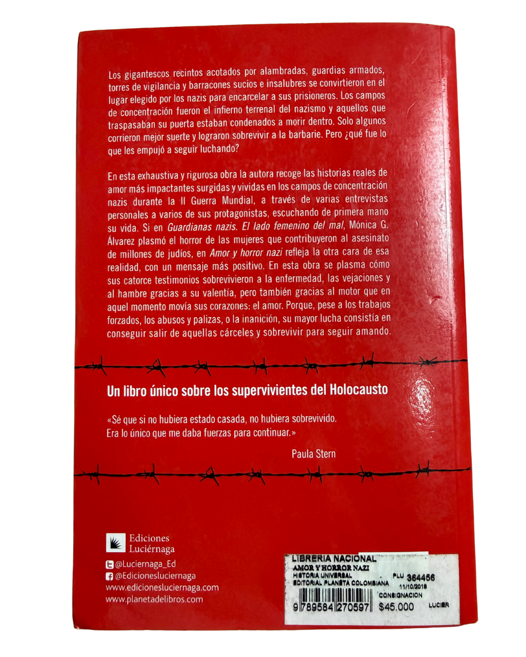 Amor y Horror Nazi - Monica G Alvarez