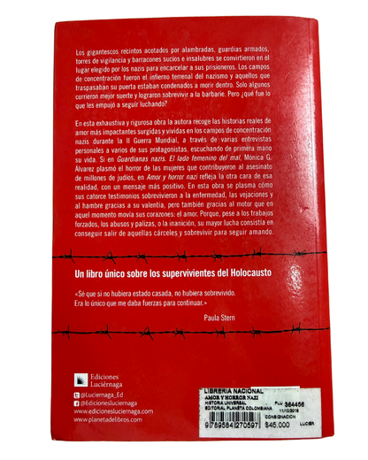 Amor y Horror Nazi - Monica G Alvarez