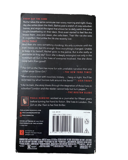 The Girl on the Train – Paula Hawkins