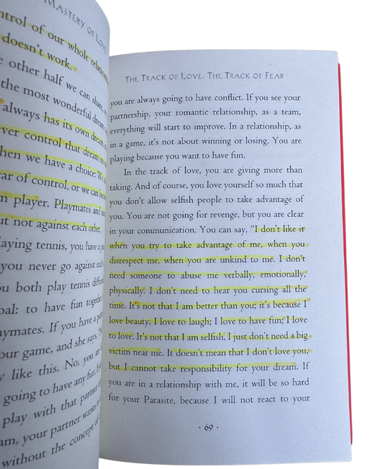 The mastery of love - Don Miguel Ruiz