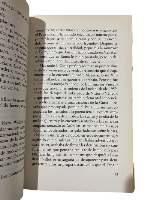 Plegaria por un papa envenenado - Evelio Rosero