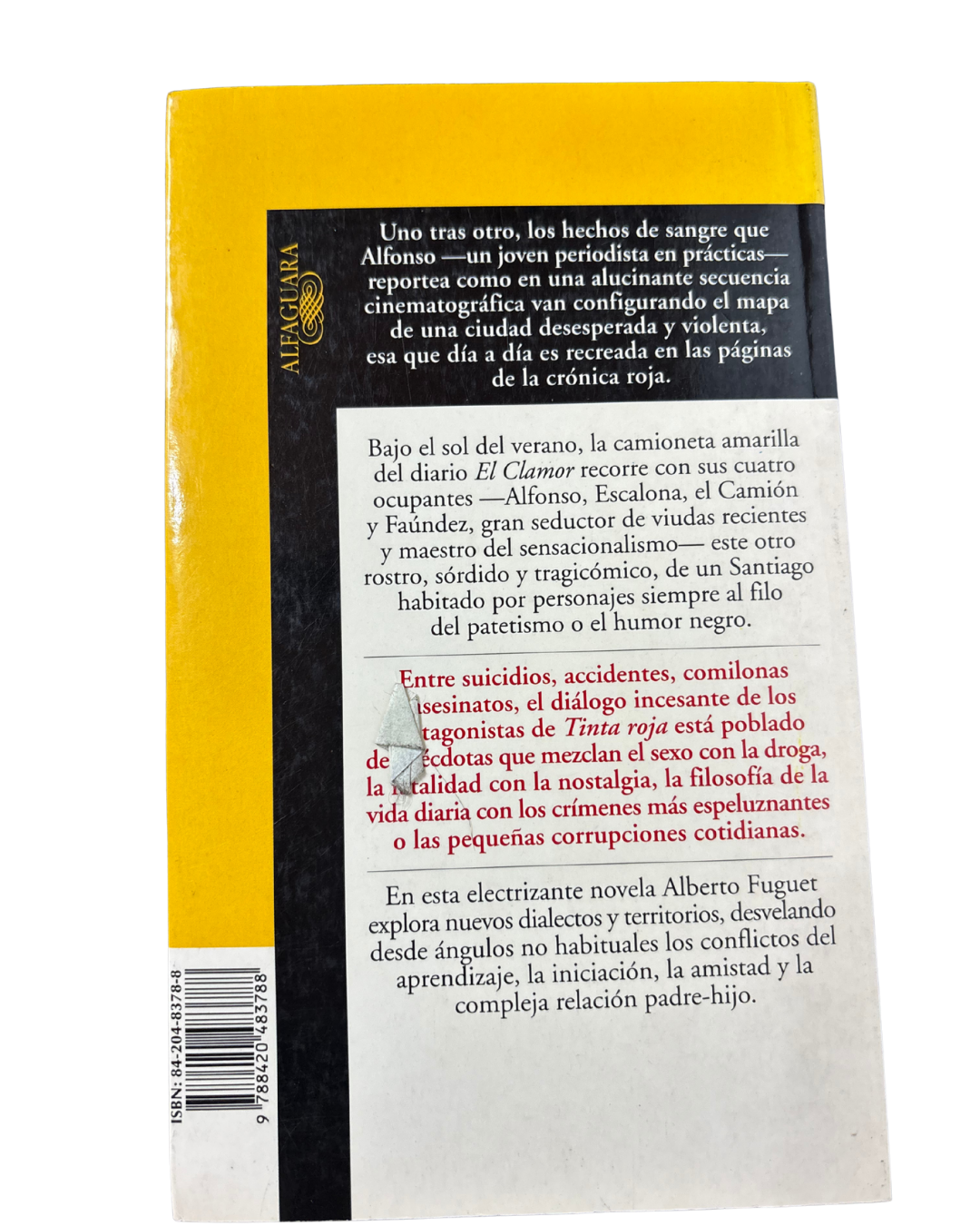 Tinta roja - Alberto Fuguet