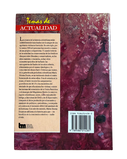 Crónicas que matan - Maria Jimena Duzan