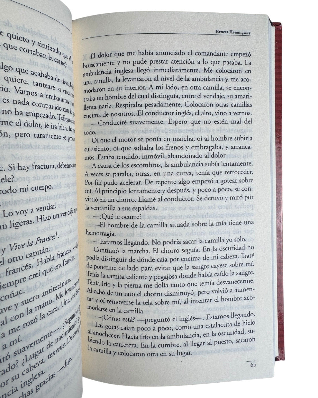 ADIOS A LAS ARMAS  Ernest Hemingway