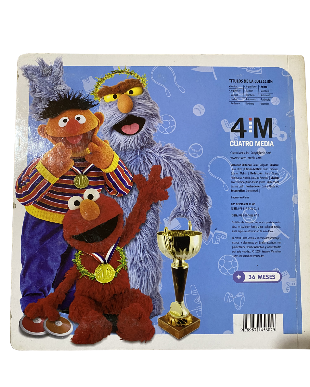 Los oficios de elmo - Plaza sésamo