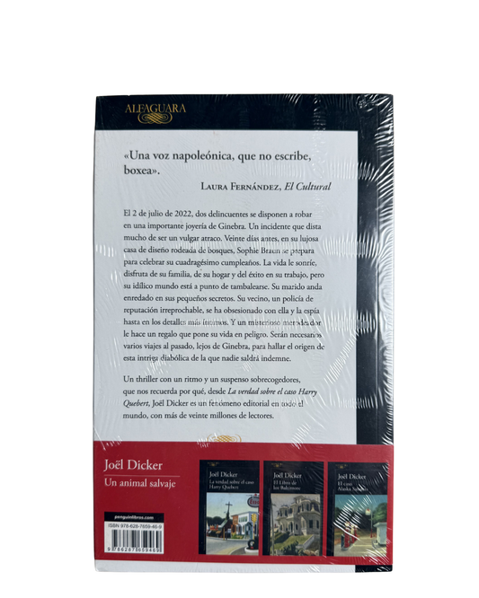 Un animal salvaje - Joël Dicker