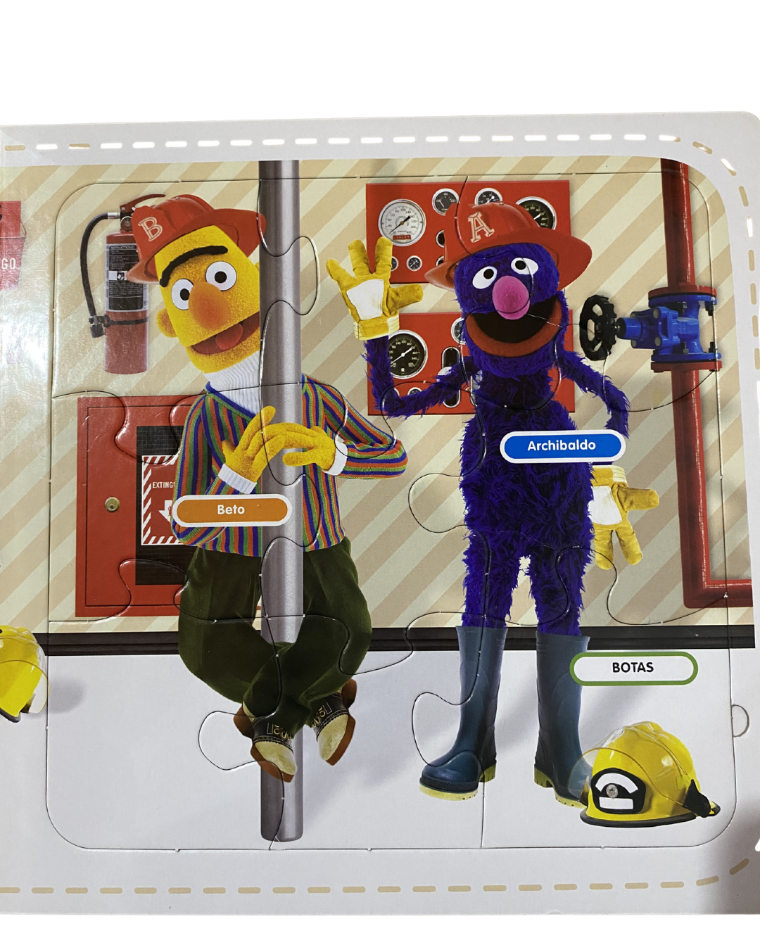 Los oficios de elmo - Plaza sésamo