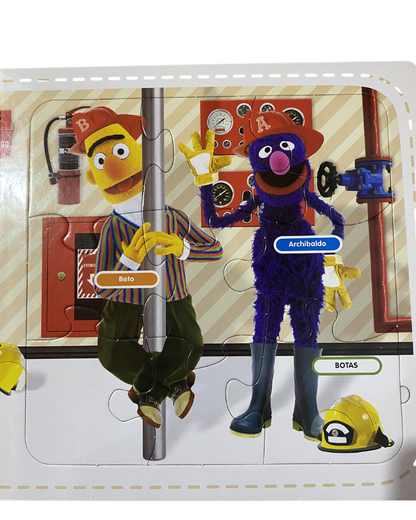 Los oficios de elmo - Plaza sésamo