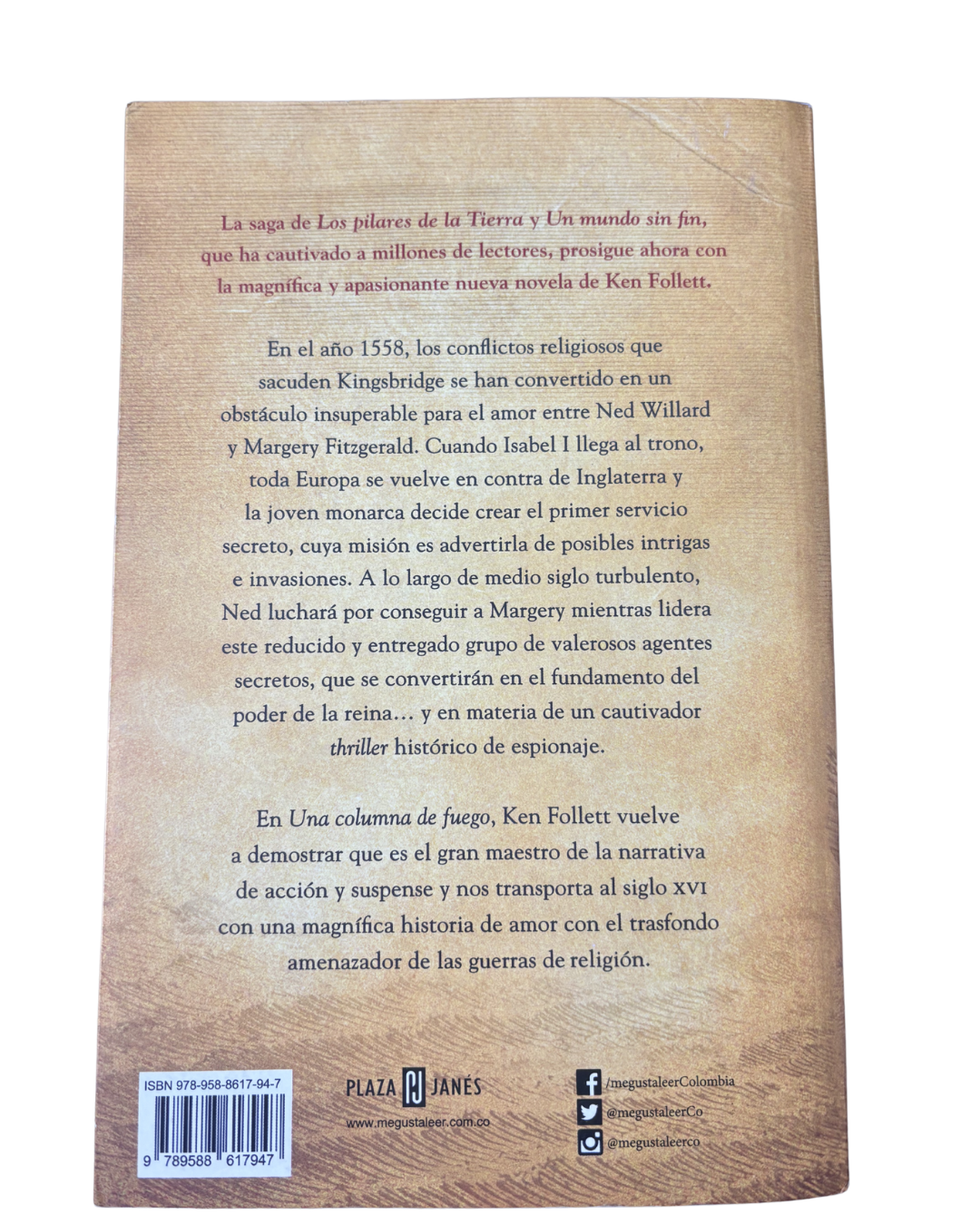 Una Columna de fuego - Ken Follett
