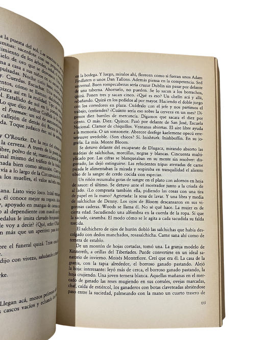 Ulises volumen 1 y 2  - James Joyce