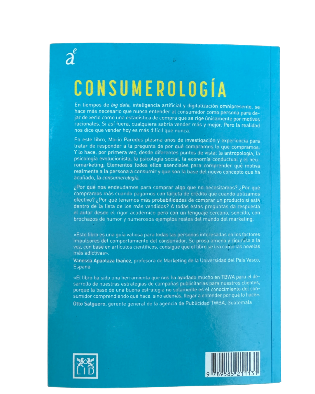Consume Rología - Mario R. Paredes