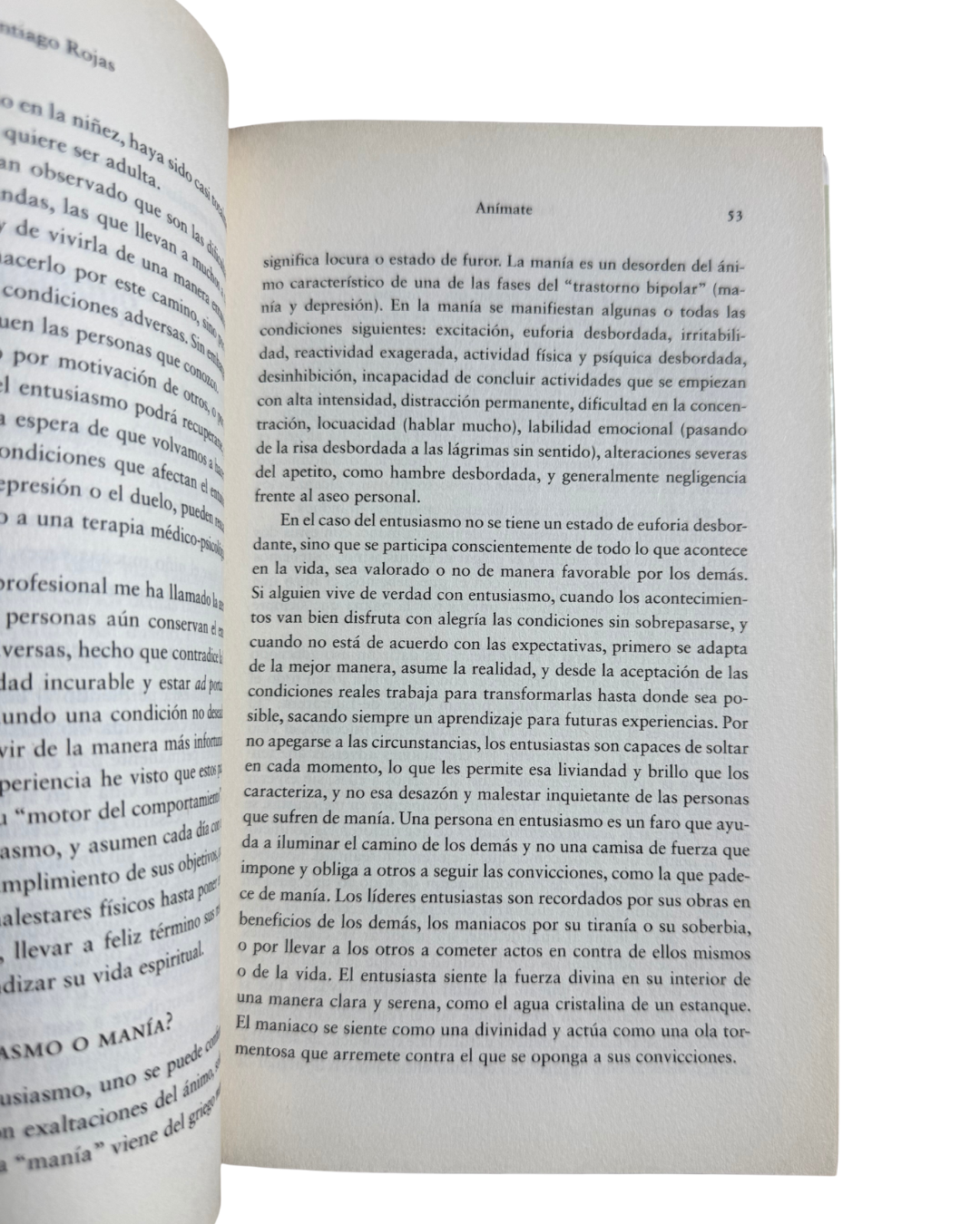 Anímate lleva alegría y entusiasmo a tu vida - Santiago Rojas