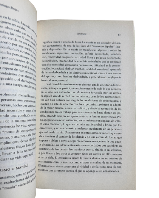 Anímate lleva alegría y entusiasmo a tu vida - Santiago Rojas
