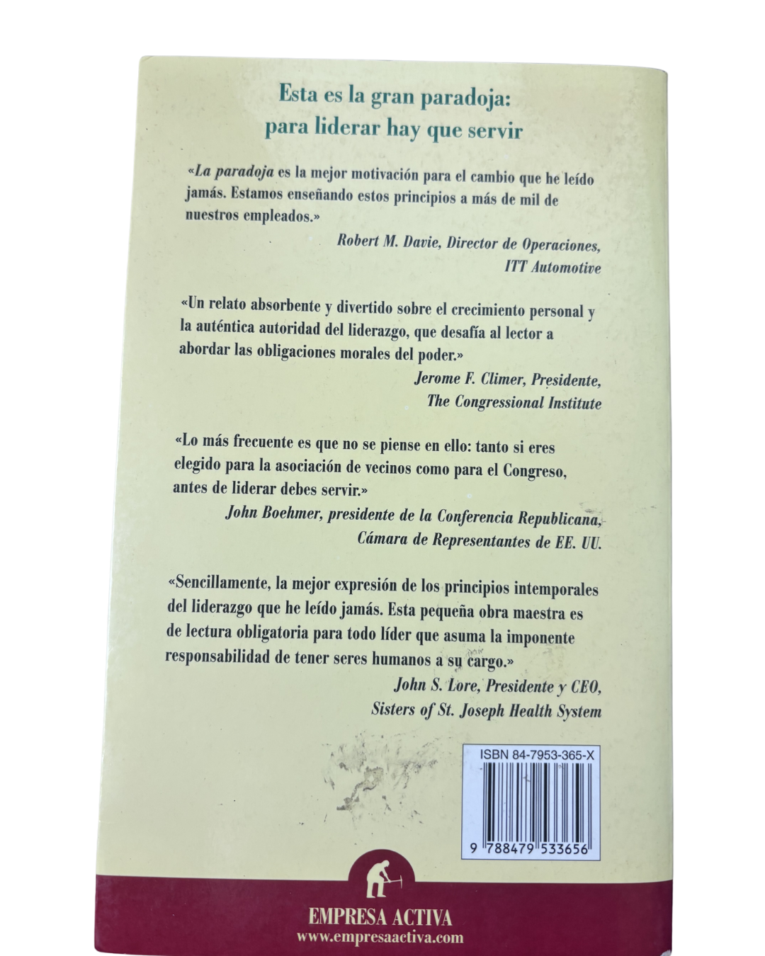 La paradoja - James C. Hunter