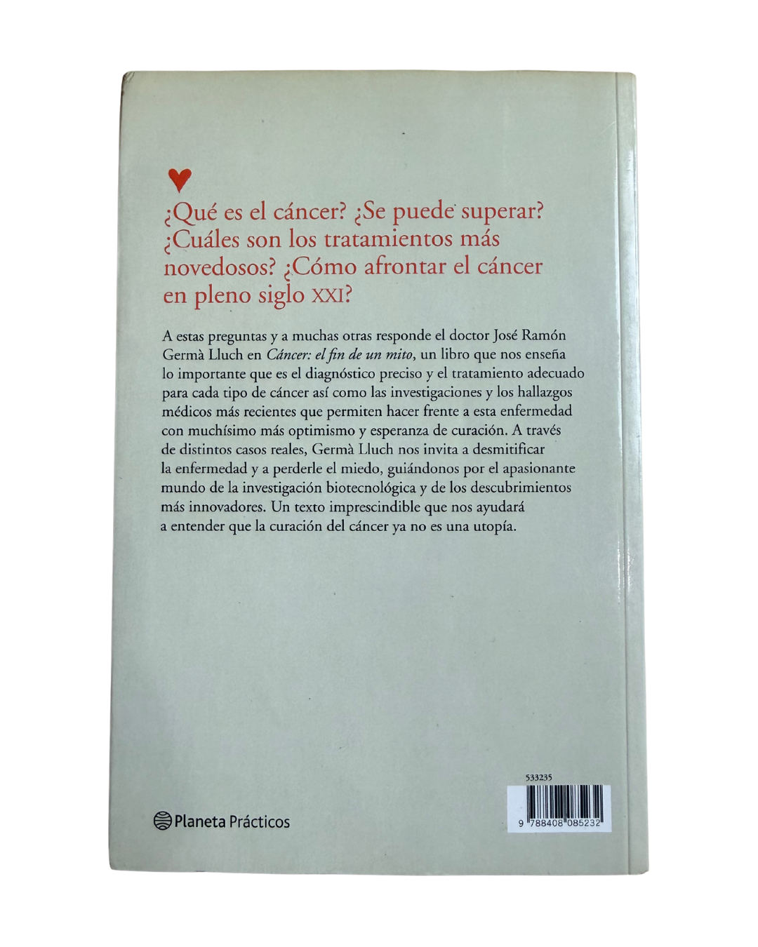 Cáncer el fin de un mito - José Ramón