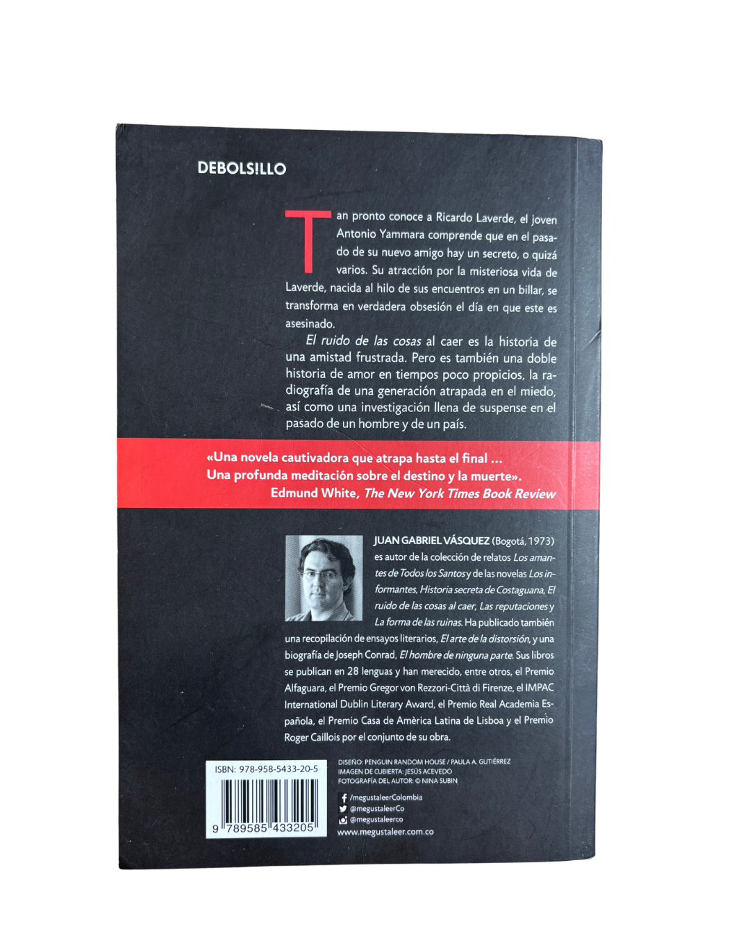 El ruido de las cosas al caer - Juan Gabriel Vasquez