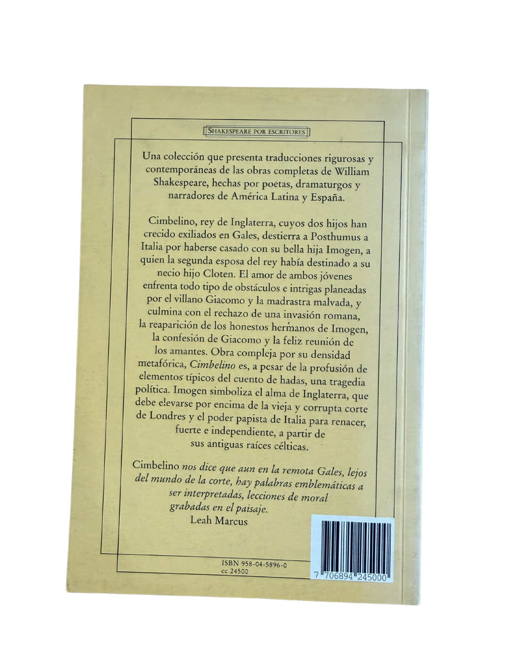 Cimbelino - William Shakespeare