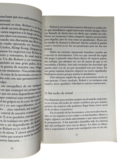 Mujer millonaria , Kim Kiyosaki