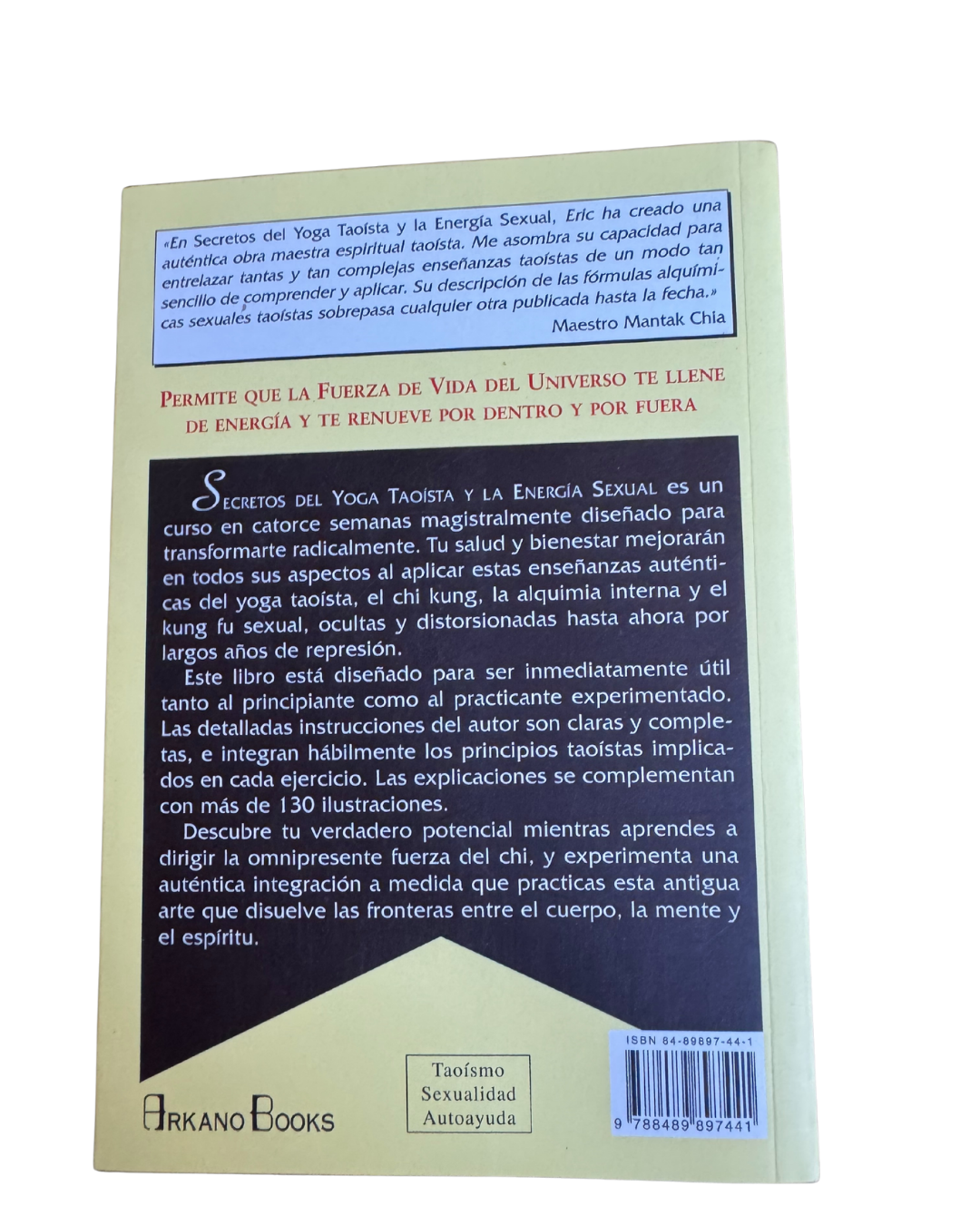 Secretos del Yoga Taoísta y la Energía sexual - Eric Steven Yudelove