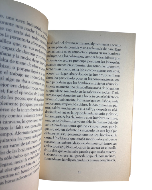 El viaje del elefante - José Saramago