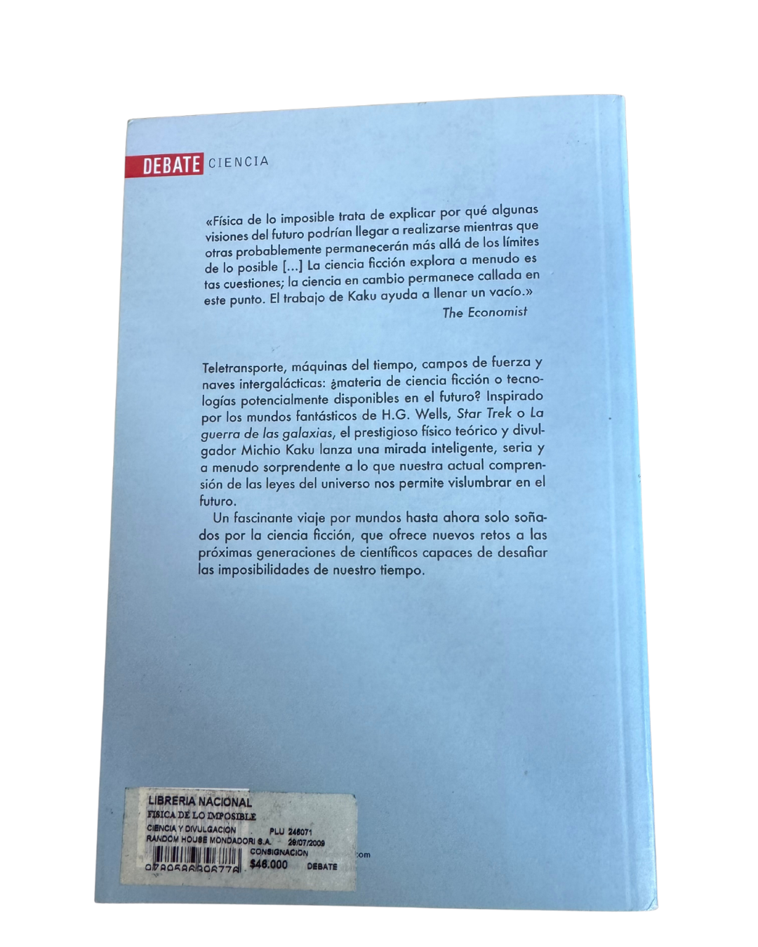 Fisica de lo imposible - Michio Kaku