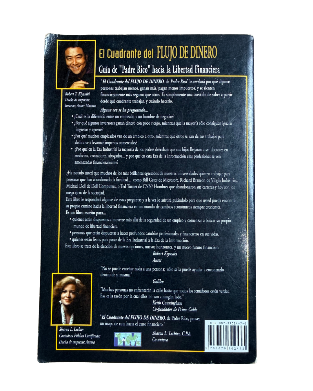 El cuadrante del flujo del dinero - Robert T Kiyosaki