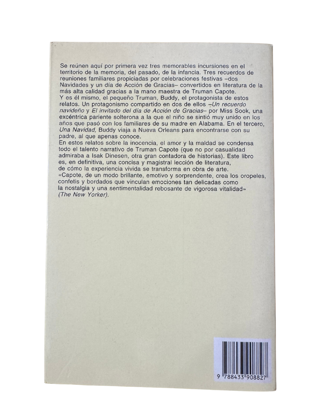 Tres cuentos - Truman Capote