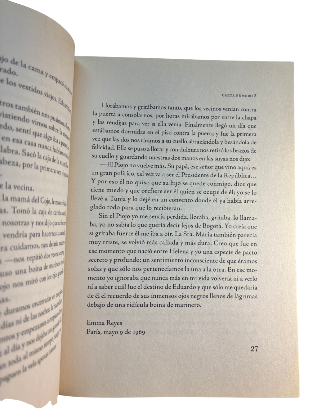 Memoria por correspondencia - Emma Reyes