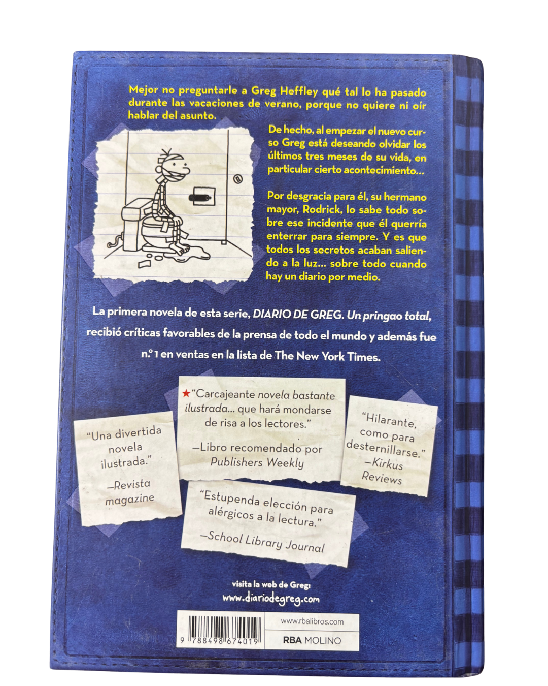 Diario de Greg 2: La ley de Rodrick – Jeff Kinney