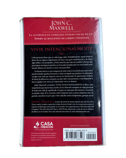 Vivir intencionalmente - John C Maxwell