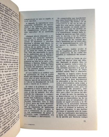 Capablanca – V. N. Panov