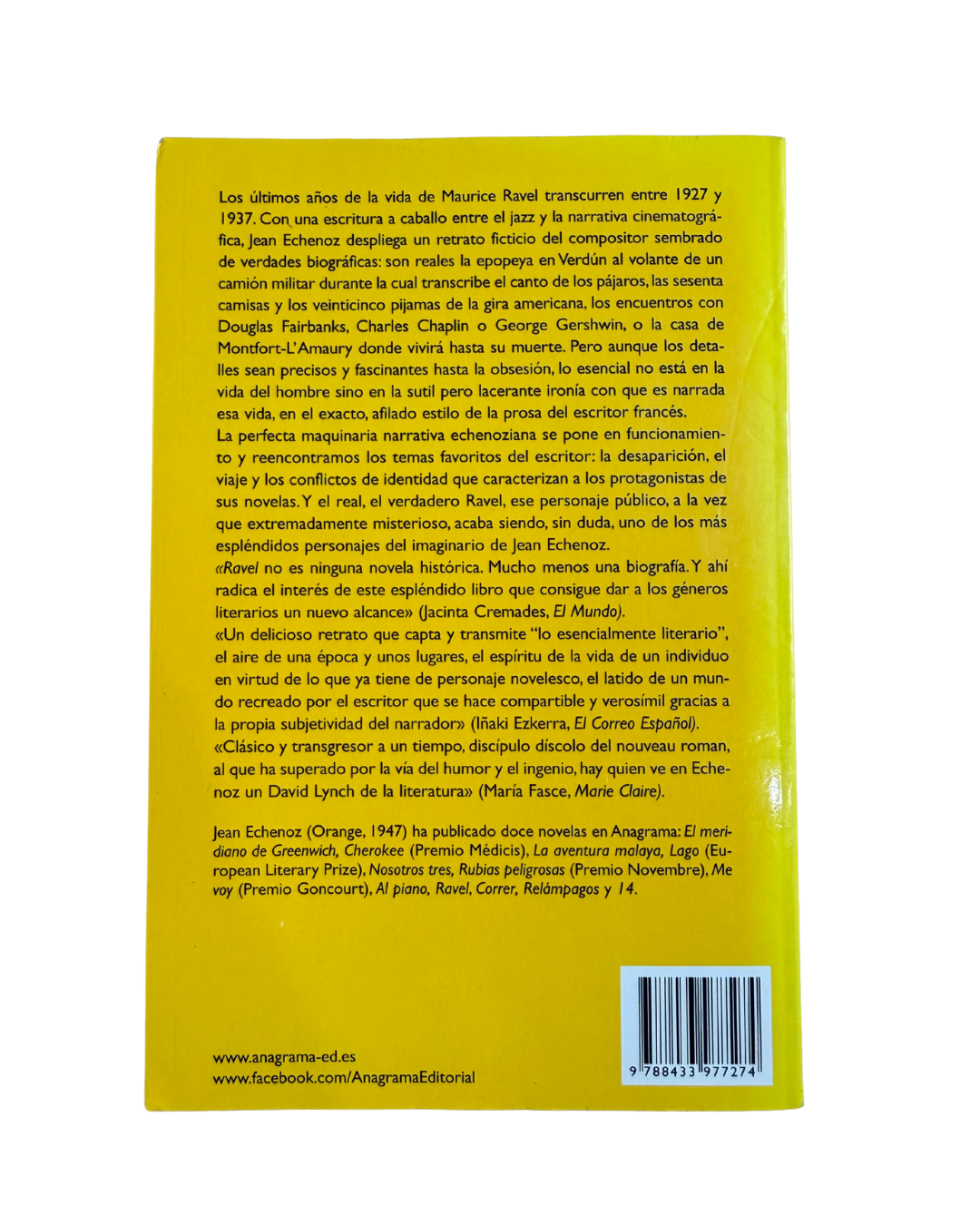 Jean Echenoz - Ravel