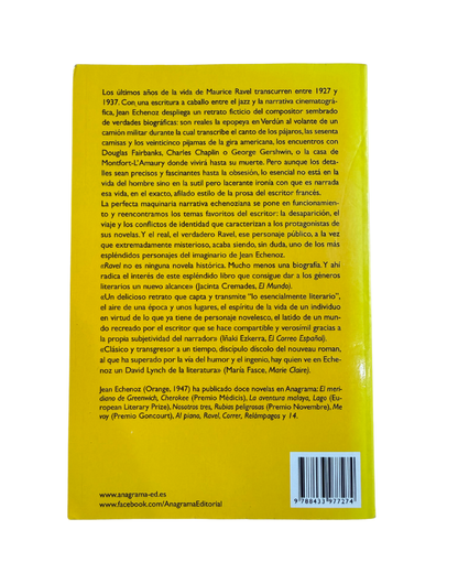 Jean Echenoz - Ravel