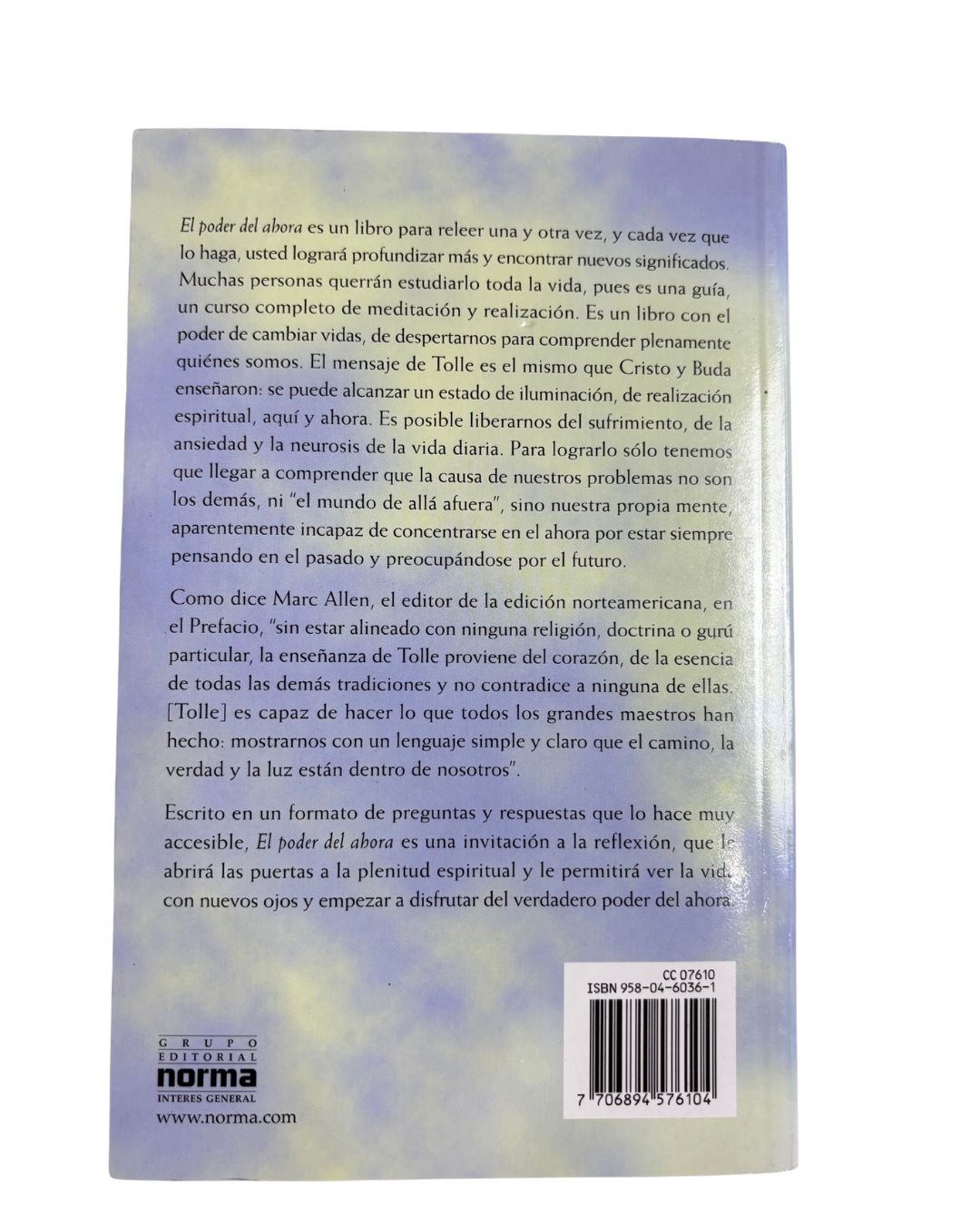 El poder del ahora - Eckhart Tolle