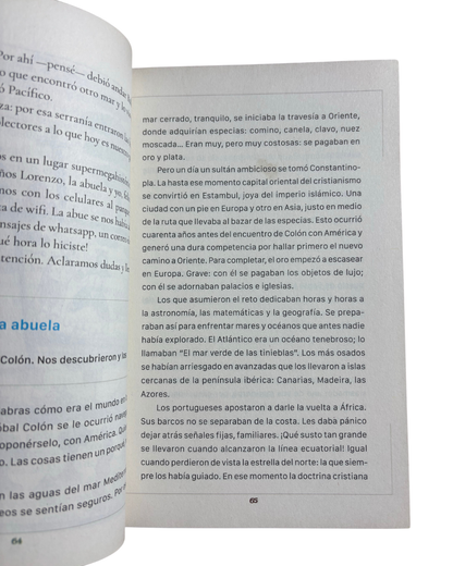 La historia, los viajes y la abuela - Pilar Lozano