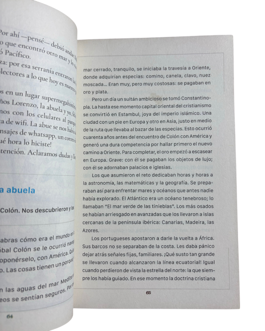 La historia, los viajes y la abuela - Pilar Lozano