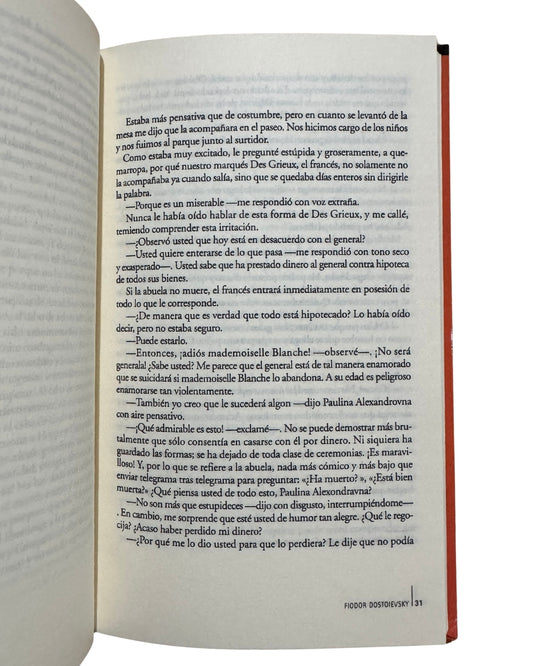 El jugador - Fiodor Dostoievsky