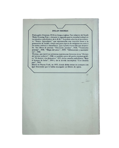Retrato del artista cachorro - Dylan Thomas