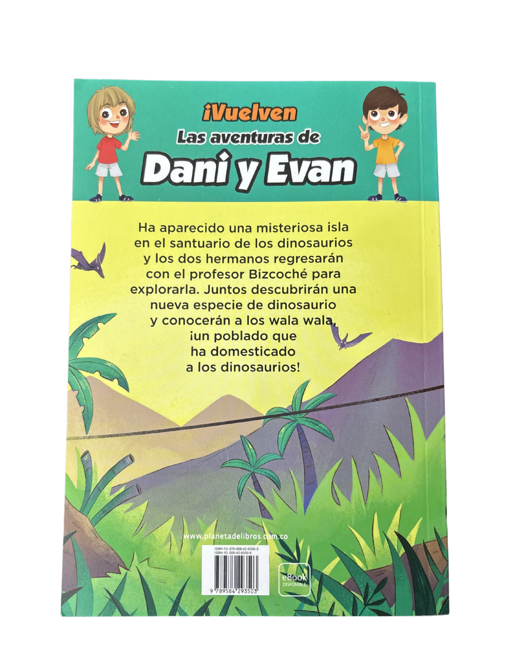 Las aventuras de Dani y Evan - La isla de los Ptrosaurios