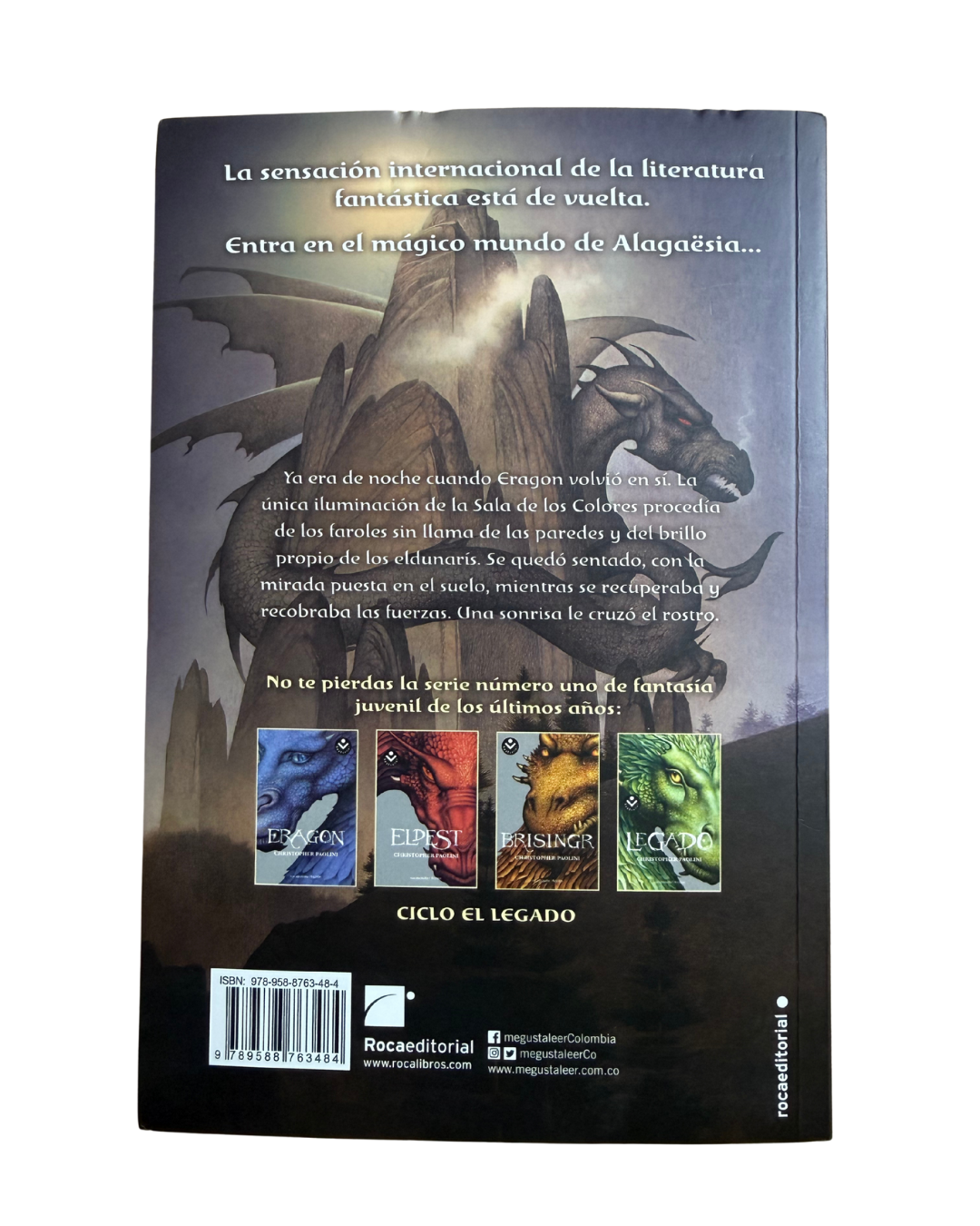 El tenedor la hechicera y el dragon - Christopher Paolini