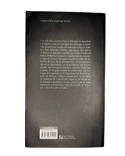 Relato de un naufrago, Gabriel García Márquez