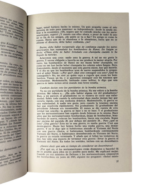 Entrevista con la historia, Oriana Fallaci