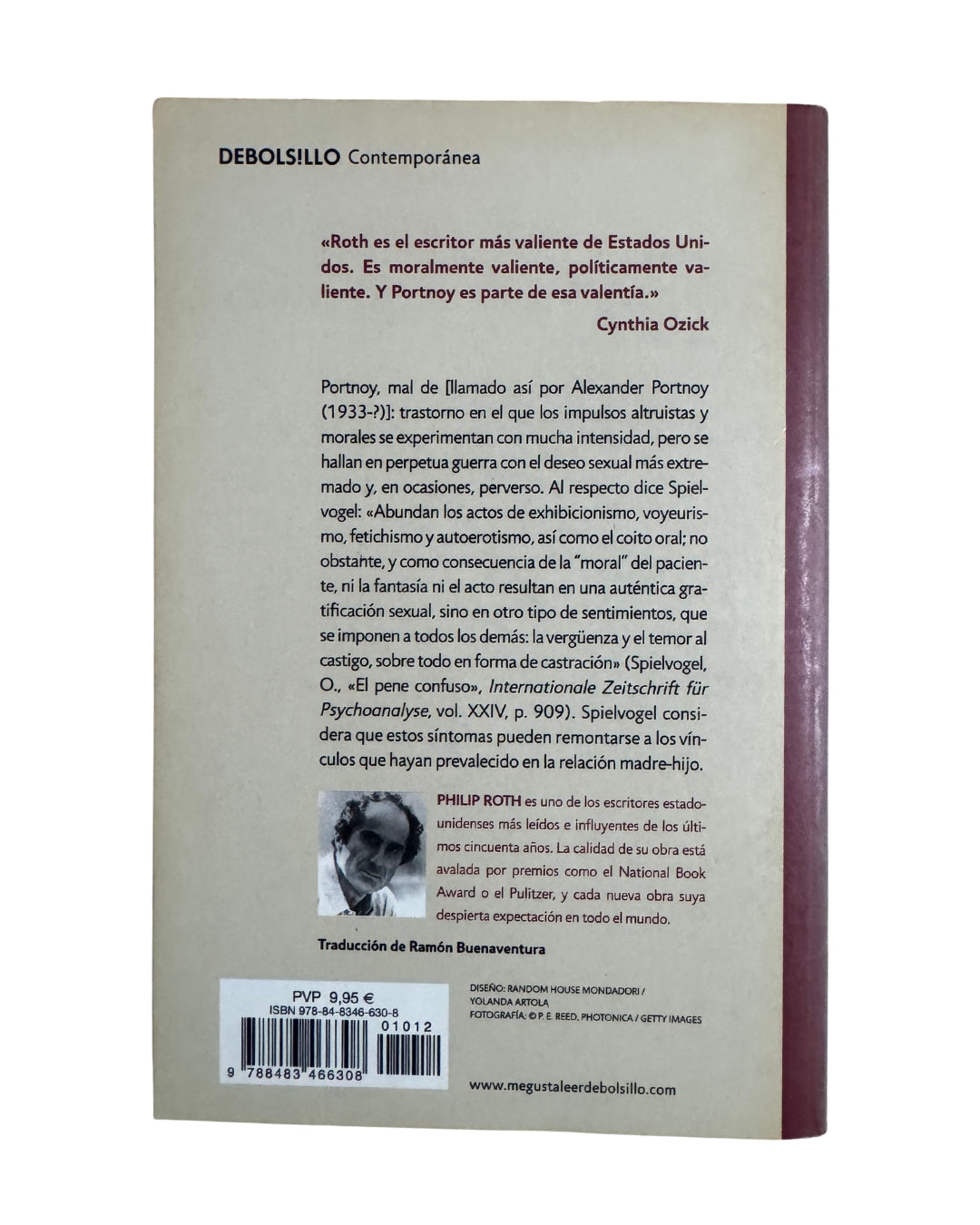 El Mal De Portnoy - Philip Roth