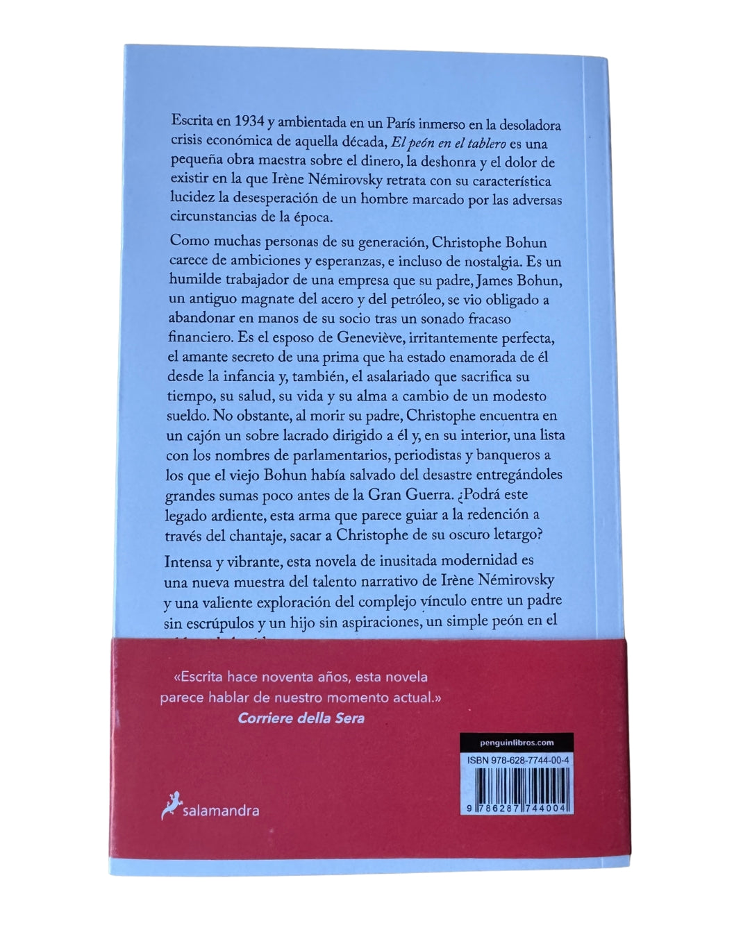 El Peón En El Tablero - Iréne Némirovsky
