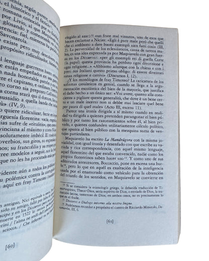 El Príncipe - La Mandrágora - Nicolas Maquiavelo