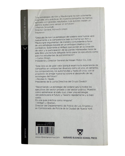 La Estrategia Del Oceano Azul - Kim W. Chan, Renée Mauborgne
